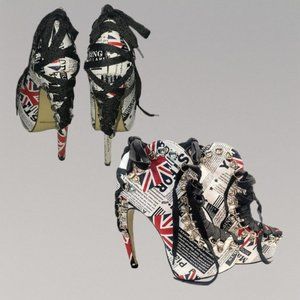 RED KISS ROCKY BOOTIES